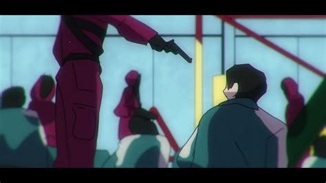 Squid Game But It S Anime Fan Animation Youtube