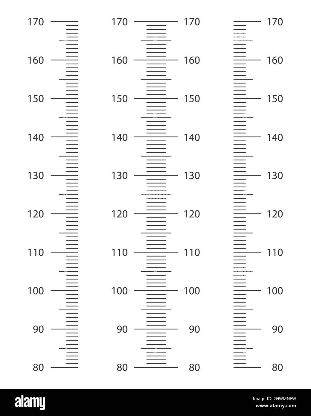 Stadiometer Scale Set From 80 To 170 Cm Kids Height Chart Template For Stadiometer Scale Set From 80 To 170 Cm Kids Height Chart Template For
