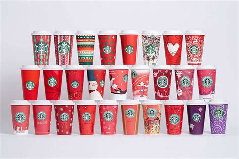 Starbucks Holiday Cups Every Starbucks Holiday Cup From The Last 26 Years