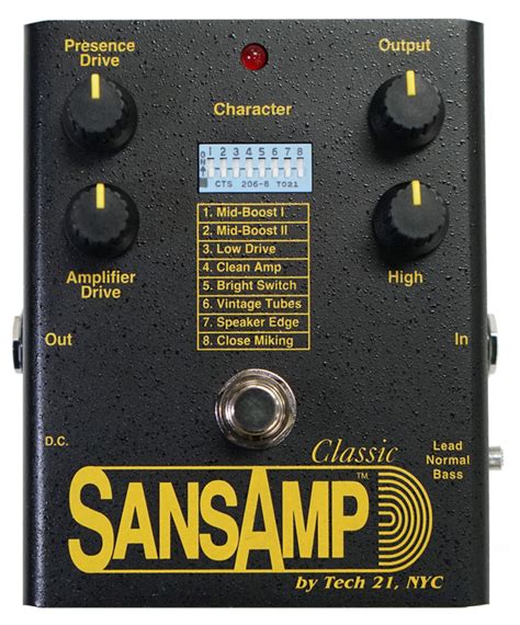 Tech21 Sansamp Classic Chrome