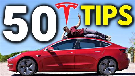 Top 50 Tesla Tips Tricks For Model 3 Y Youtube