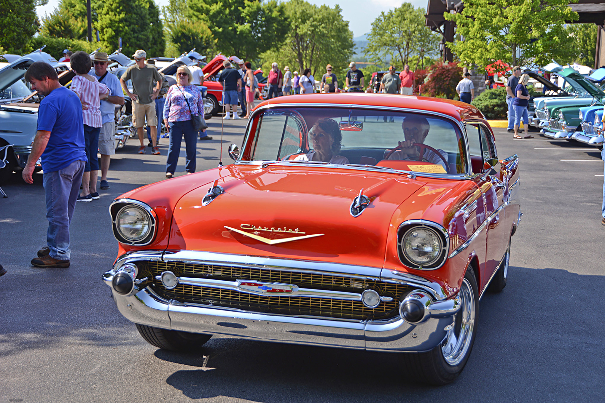 Tri Five Chevys Take Over The Smoky Mountains