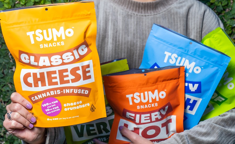 Tsumo Snacks Brings Savory Flavors To Cannabis Edibles Snack Food Wholesale Bakery Tsumo Snacks Brings Savory Flavors To Cannabis Edibles Snack Food Wholesale Bakery