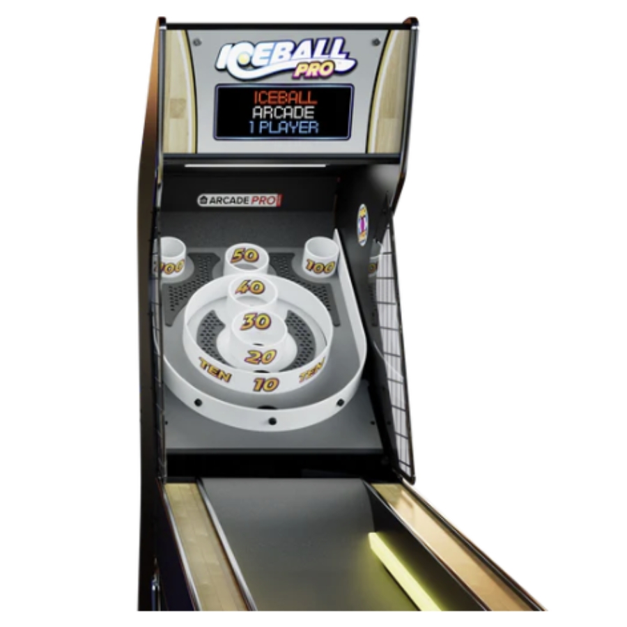 With Both Old School And New Arcade Games Skee Ball Bumper Pool And