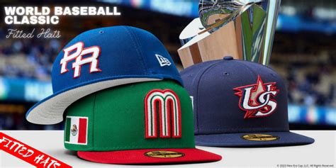 World Baseball Classic Team Hats