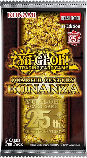 Yu Gi Oh Quarter Century Bonanza Out Now Pojo Com