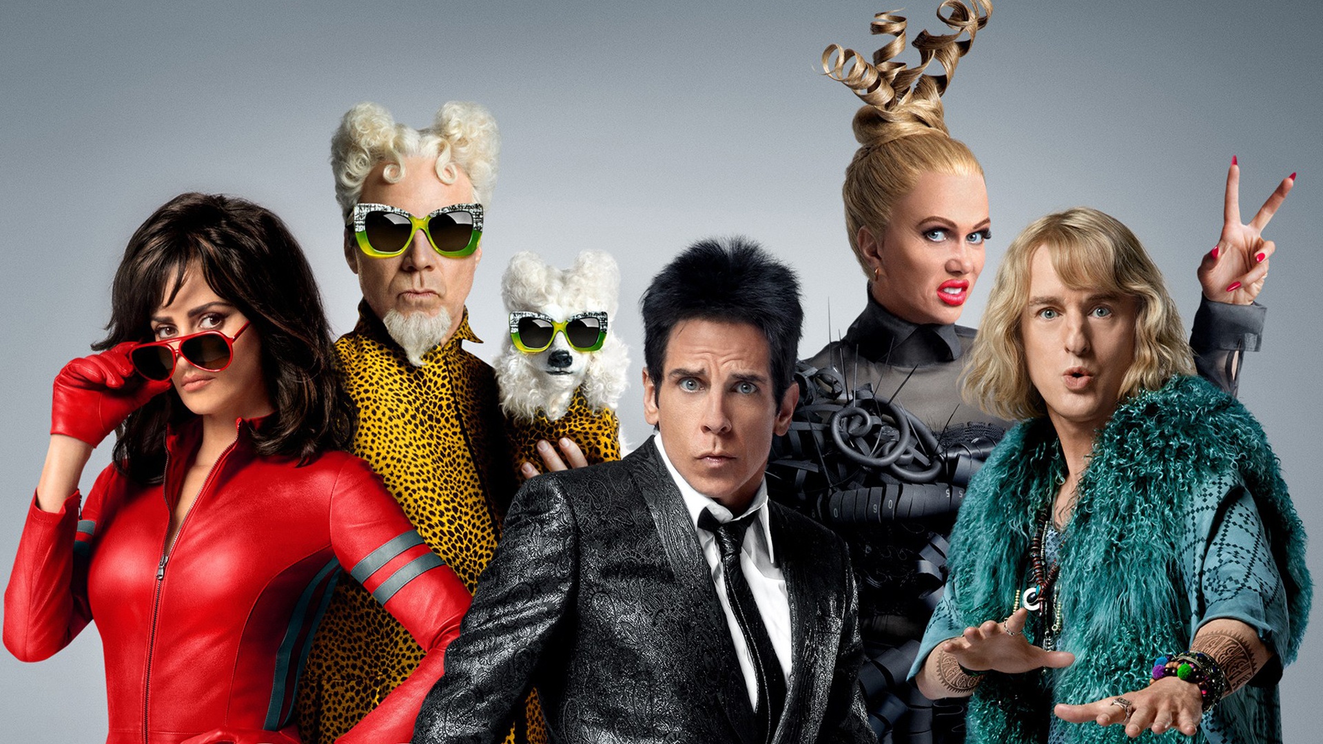Zoolander 2 S Ben Stiller Owen Wilson And Penelope Cruz Get Touchy Feely In The New Poster