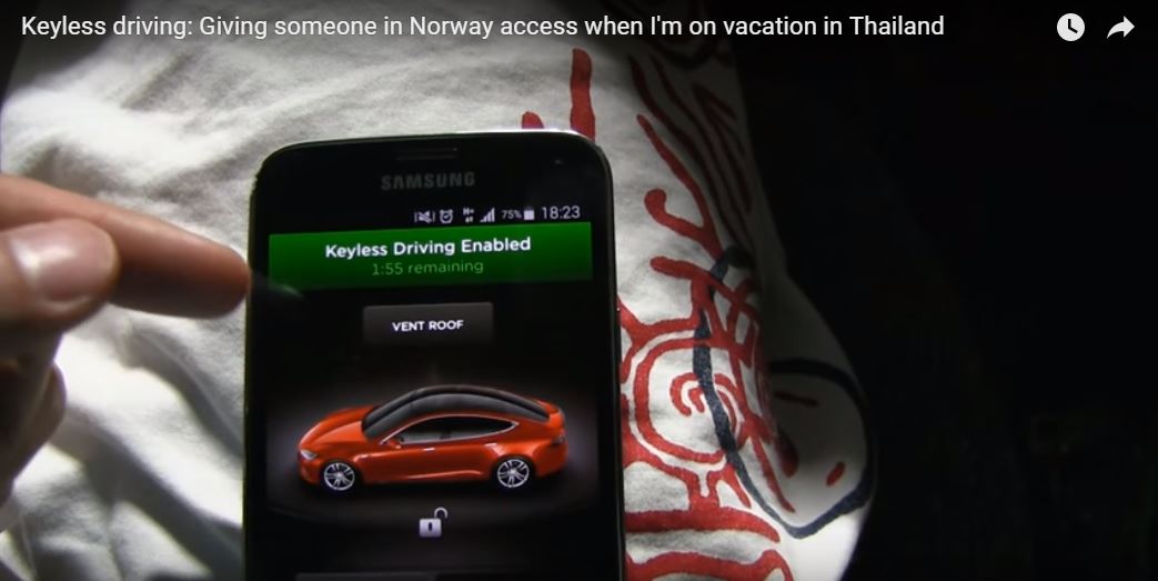 Keyless Driving App