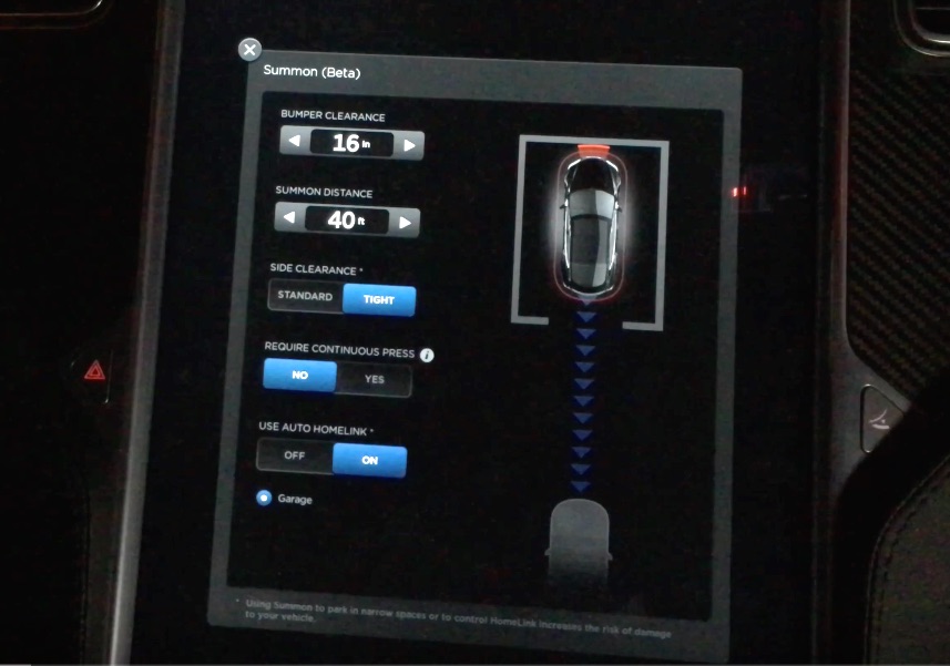 Tesla 7.1 New Settings