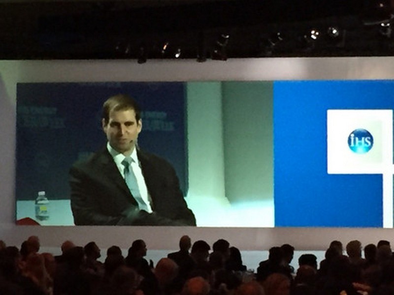 JB Straubel at IHS CERAWeek in Houston