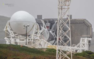 Falcon 9 B1043 rolls out to SpaceX's VAFB SLC-4E pad, May 2018.