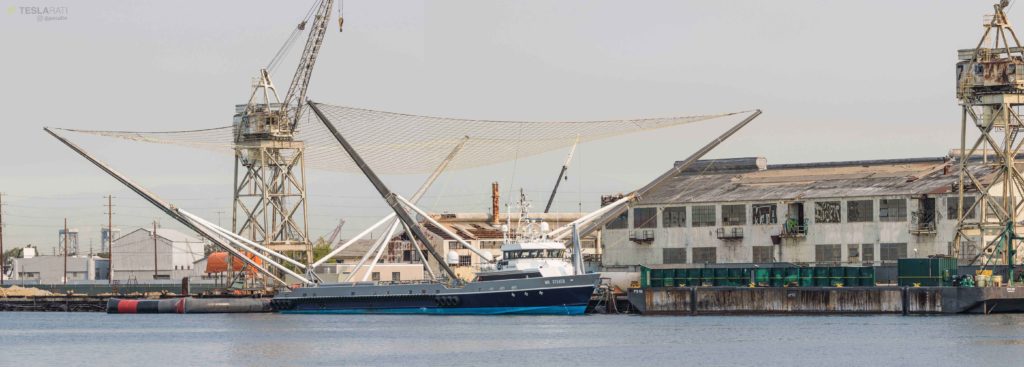 An overview of Mr. Steven on November 10th, shortly after his new arm's cables were attached. (Pauline Acalin)