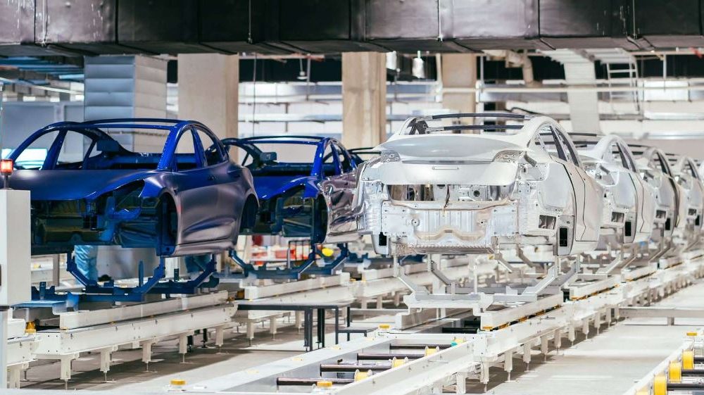 tesla giga shanghai production