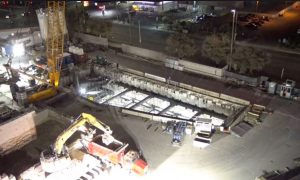 boring company las vegas loop tunnel work