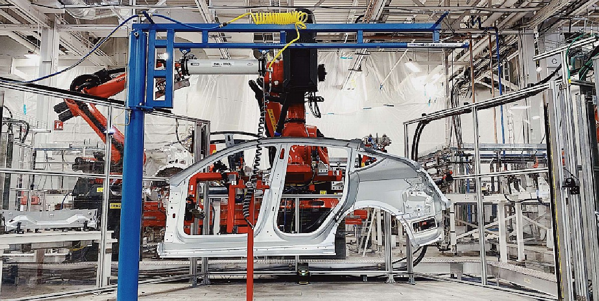 tesla model y production at fremont