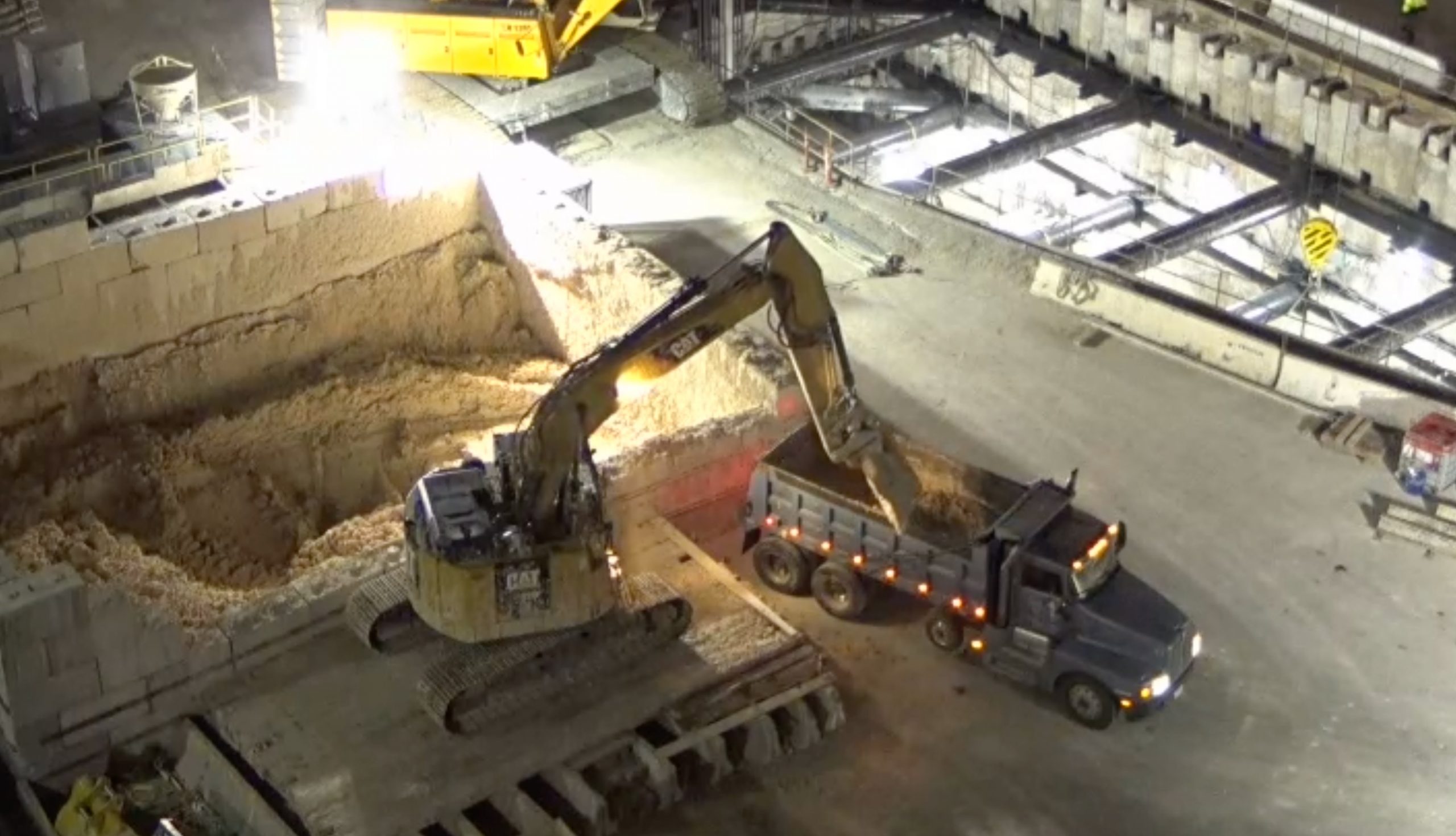 The Boring Company Las Vegas tunnel construction site