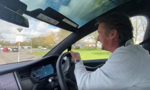 Richard Hammond drives a Tesla Model X on a long distance road trip