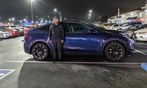 Tesla Model Y height size