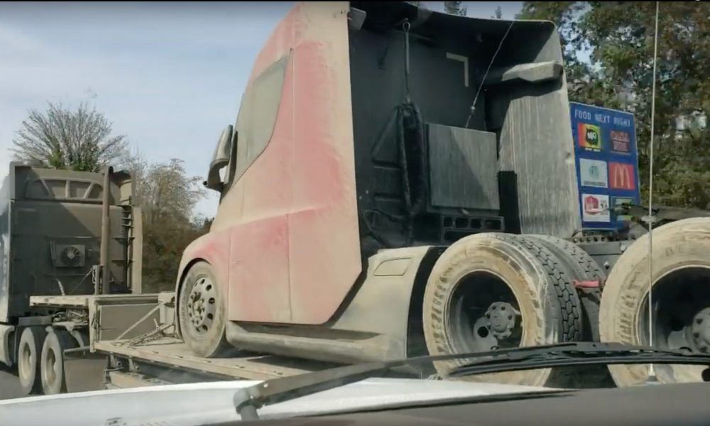 Tesla Semi Winter Testing