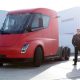 tesla semi red