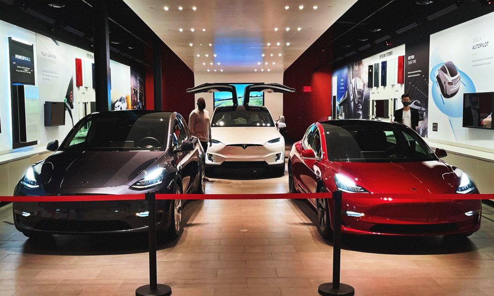 tesla showroom