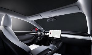 tesla model 3 interior