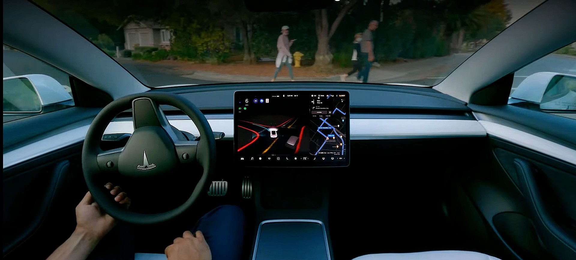 tesla full self driving