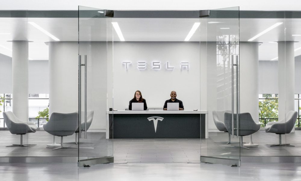 tesla office