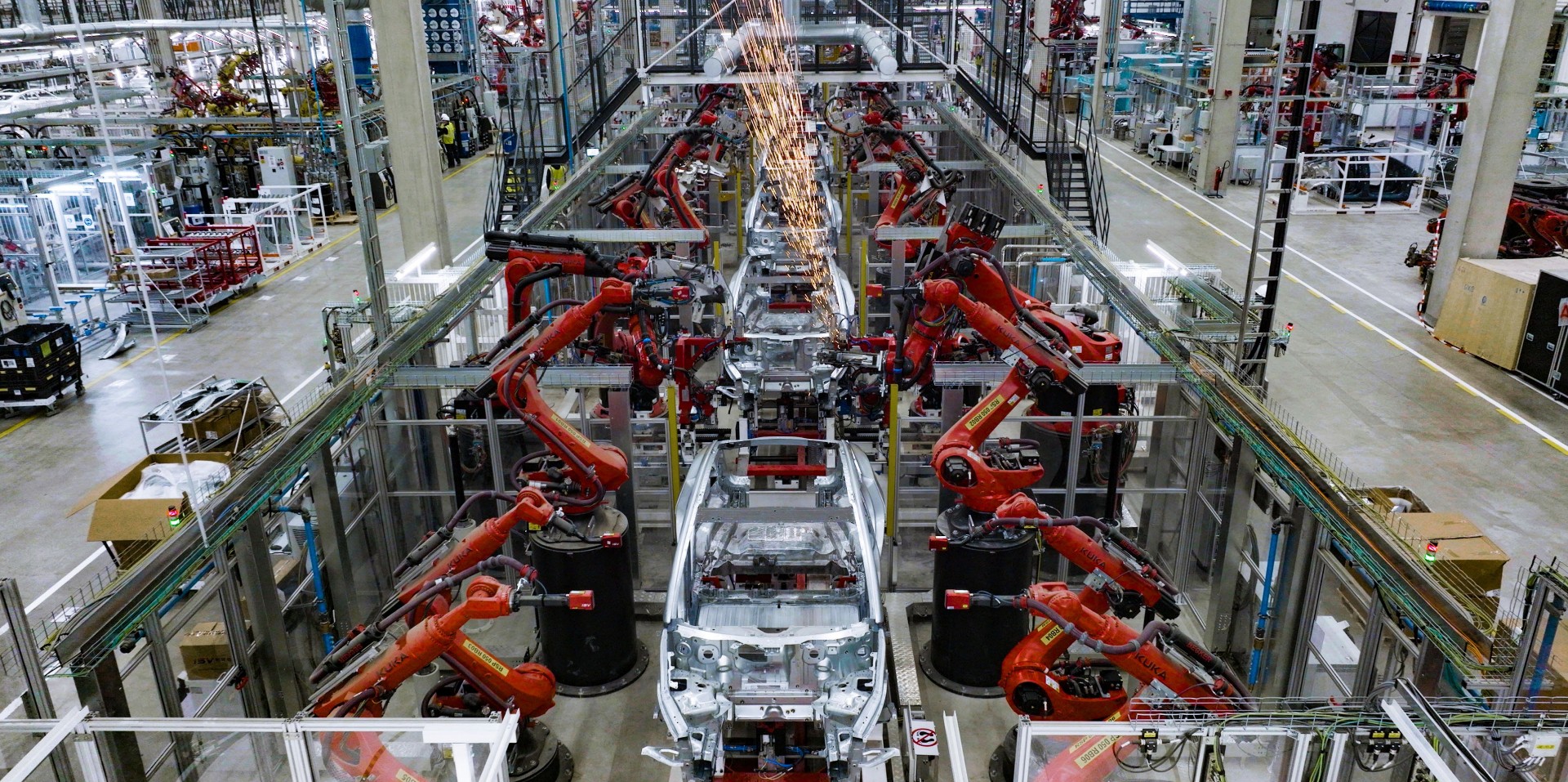 tesla model y manufacturing