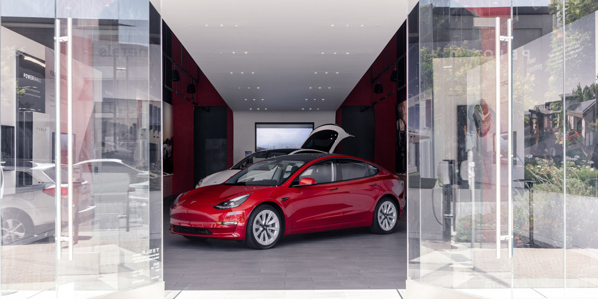 tesla showroom