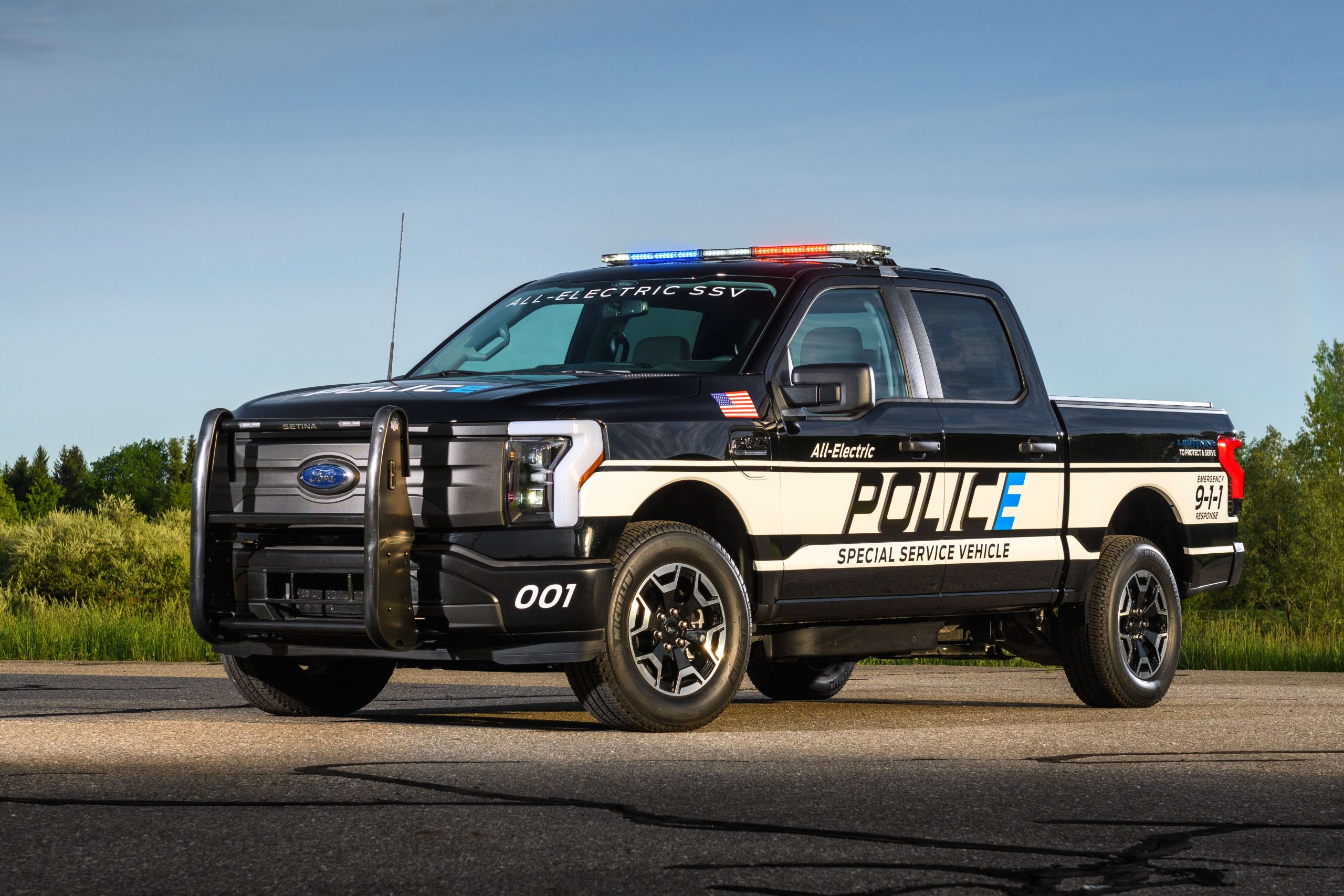 ford f-150 lightning pro police ssv