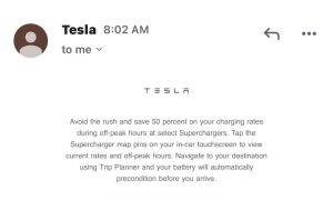 Tesla giving 50% off at select Superchargers in Texas during off-peak hours