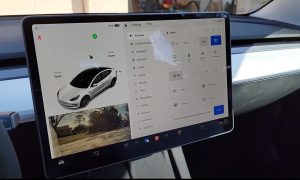 tesla blind spot camera