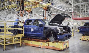 ford rouge ev center f-150 lightning production