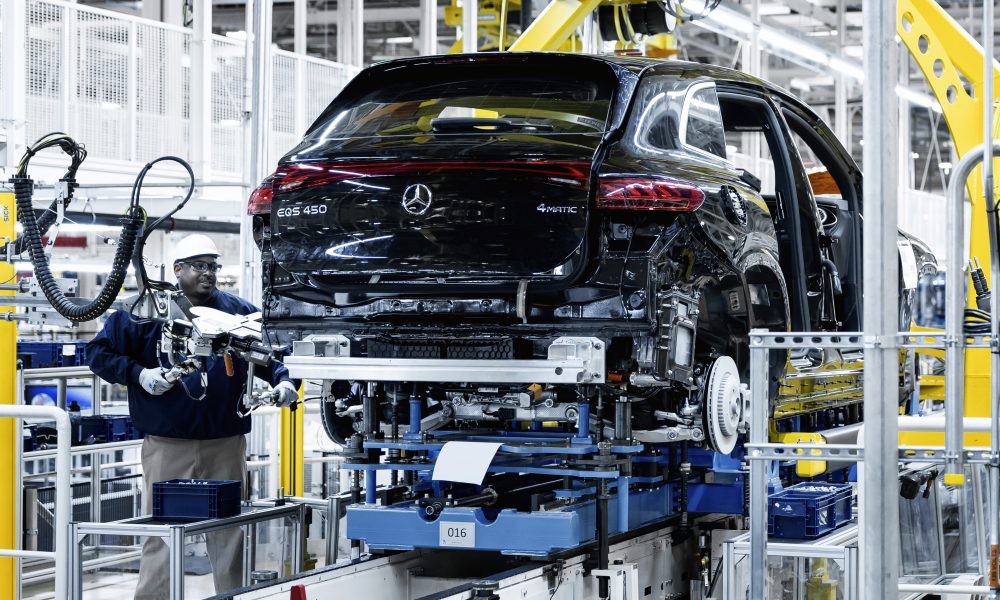 mercedes benz eqs suv production launch tuscaloosa alabama