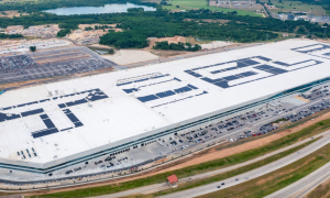 tesla giga texas roof