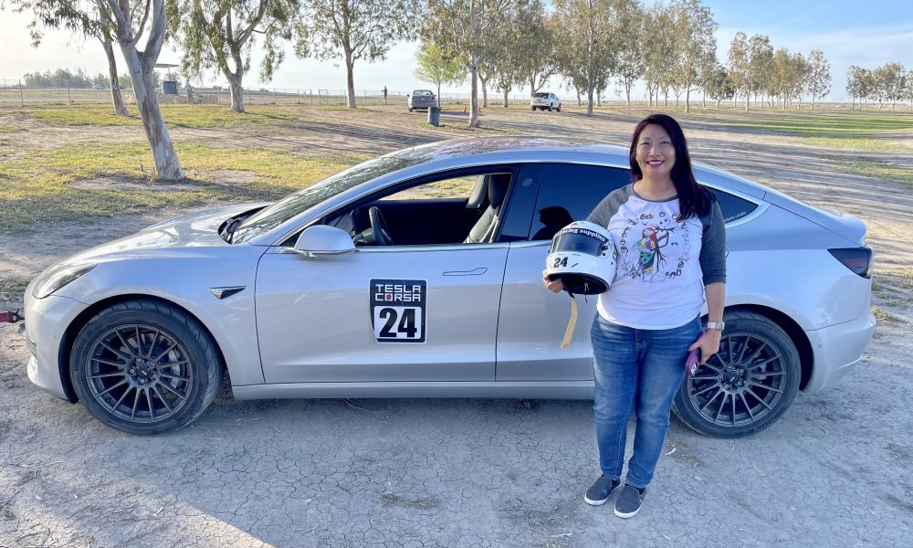 Tesla owner shares her story of how she began racing her Model 3