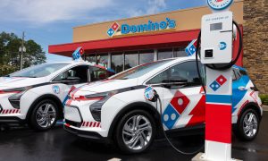 dominos electric pizz delivery