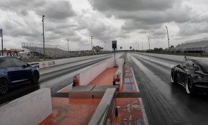 Tesla Model X Drag Race