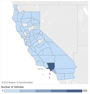 California Heavy EV Sales