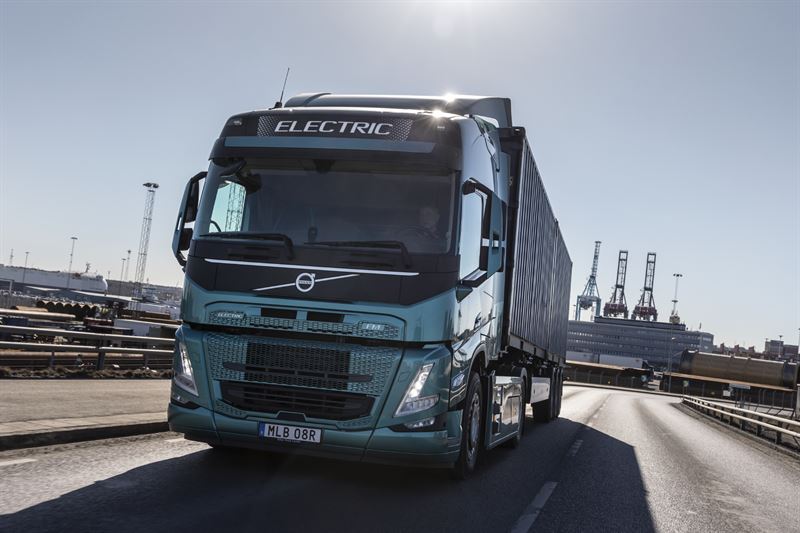 volvo trucks fh electric