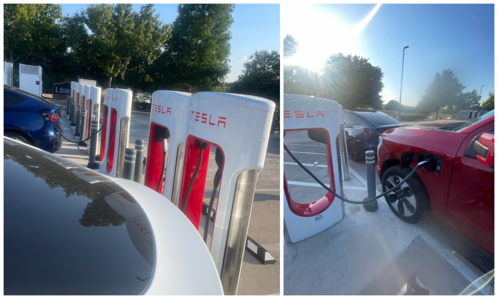 tesla magic dock texas installation f-150 lightning