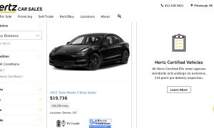 Hertz-tesla-rentals-for-sale